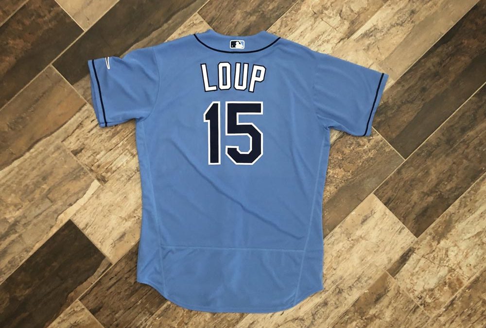 Aaron Loup #15 Tampa Bay Rays 2020 ($150)